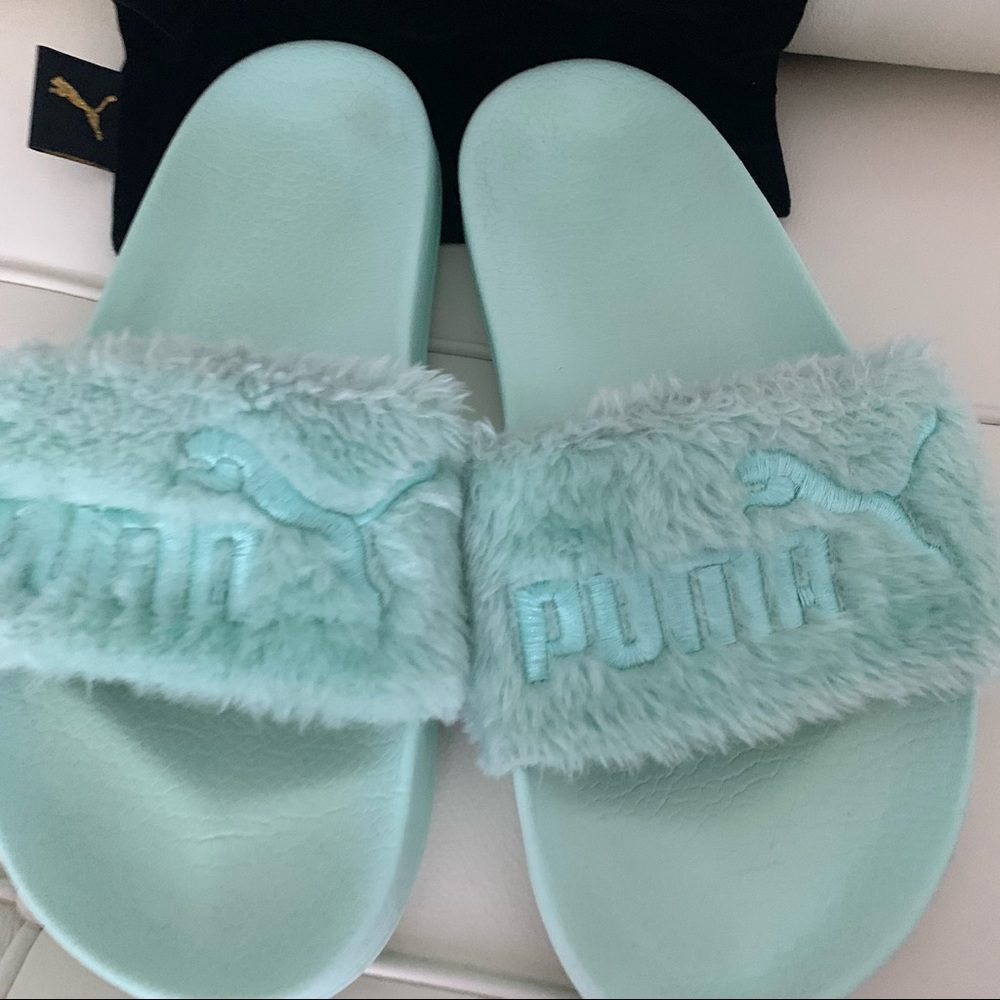 Puma Fenty by Rihanna Faux fur slides